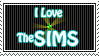 Sims stamp